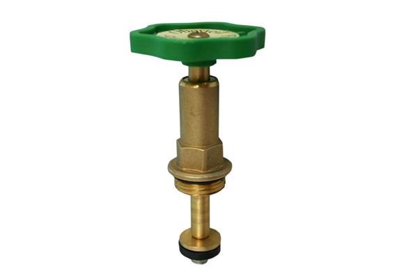 Schrägsitzventil aus Messing - Oberteil 1 1/4"