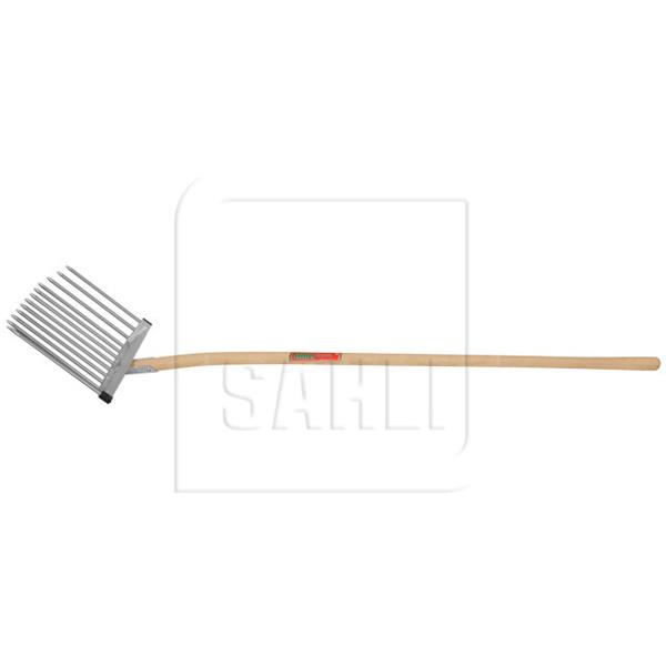 Fourche à Fumier Krumpholz - 4 Dents Rondes, Longueur 210 Mm - Avec Manche - Neuf