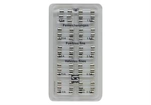 SCHURTER Feinsicherungssortiment Set 250V 10 Sorten a 3 Stück - EHD