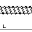 Sechskantholzschrauben verzinkt (Tirefonds-) 6 x 100mm | Bild 2