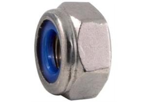 Sechskantmuttern Poly Stop verzinkt Kl.6 DIN 985 M7