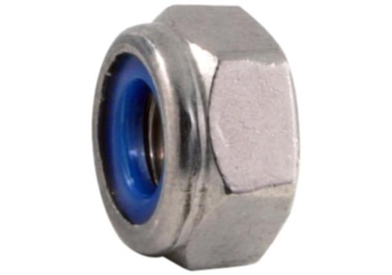 Sechskantmuttern Poly Stop verzinkt Kl.6 DIN 985 M7