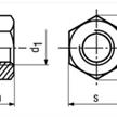 Sechskantmuttern verzinkt 8 1d M10 | Bild 2