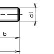 Sechskantschrauben schwarz mit Feingewinde 8.8 MF8 x 1 x 55 - ENG | Bild 2