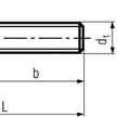 Sechskantschrauben verzinkt mit Teilgewinde 8.8 M10 x 40 | Bild 2