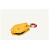 Seilrolle LT-mini gelb, 1.6 Tonnen, Rollen-Ø 113/95 mm, Rillenkugellager. Für Seil