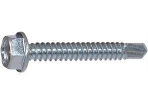 Selbstbohrschrauben mit 6 - kantkopf und Scheibe verzinkt 7504K 3.5 x 19mm - ENG