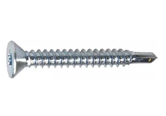 Senkbohrschrauben Stahl verzinkt TX 15 3.5 x22mm DIN 7504P