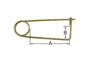 Sicherheitsnadel vezinkt Ø 5mm - 066