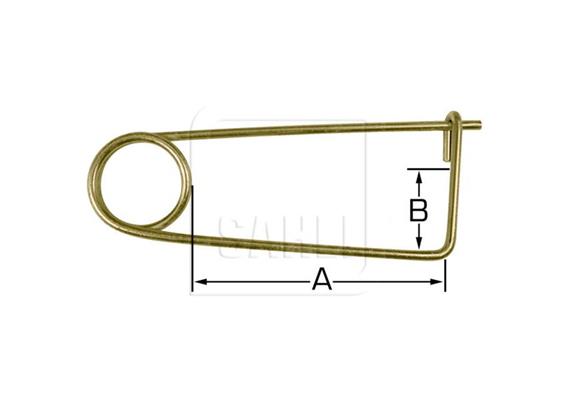 Sicherheitsnadel vezinkt Ø 5mm - 066
