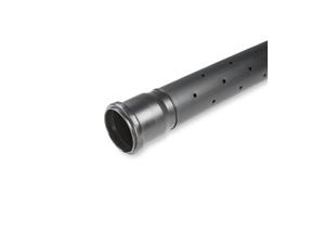 Sickerrohre gelocht HDPE NW 125 L 5m Ø125 x 4.8mm SN4 Muffe ohne Dichtung - SPX