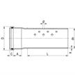 Sickerrohre gelocht HDPE NW 125 L 5m Ø125 x 4.8mm SN4 Muffe ohne Dichtung | Bild 2