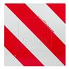 Signaltafel rotweiss 423 x 423 mm reflektierend,Stahlblech verz., Land,-Forst