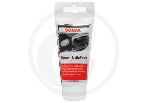 SONAX Chrom und AluPaste, 75 ml PE-Tube