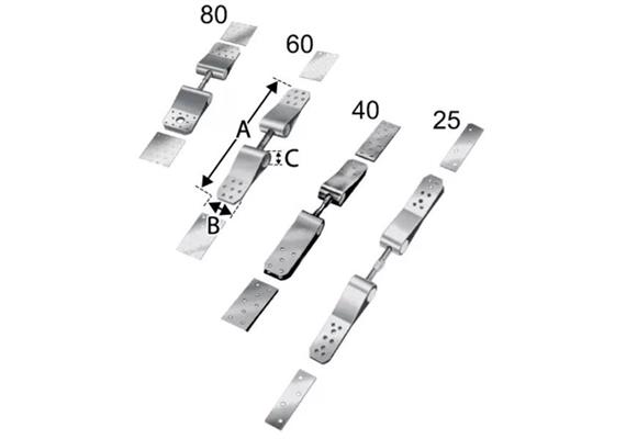 Spanngerät zu Windrispenband BMF 40 x 2mm