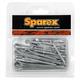Sparex Stahl - Splinten Sortiment Pack mit 50Stk. Ø 2/2,5/3,2/4/5/6,3/8 x 40 - 75mm