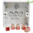SPELSBERG AP Abzweigdose Abox 040 102x102x57mm 5x4mm2 Schraubenlos IP66 grau | Bild 4