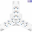 STEFFEN Abzweigstecker Manta 3+1xT13 drehbar 320° - 447 | Bild 4