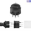 STEFFEN Fixadapter Deutschland Schuko CEE7/7 auf Schweiz T12 3-polig 230V - EHD | Bild 5