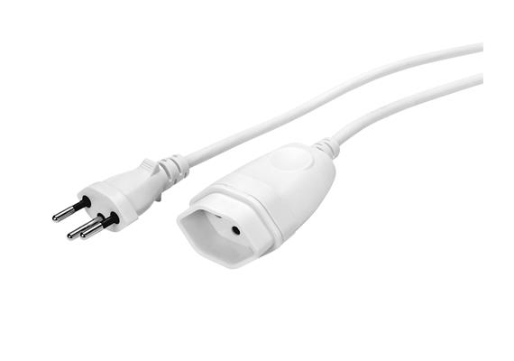 STEFFEN Verlängerungskabel 230V Td 3G 1.5 mm² 10 m weiss - EHD
