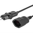 STEFFEN Verlängerungskabel mit Klappstecker 230V Td 3G1.0mm² 0.5m T12-T13 IP20 - EHD | Bild 2