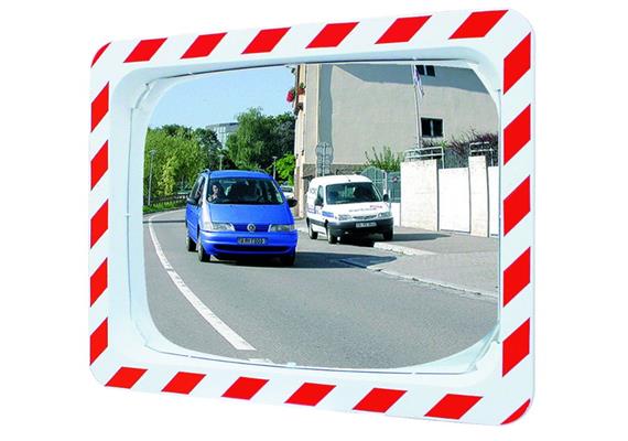 STEINEMANN Verkehrsspiegel Polymer mit Befestigungsbride 2 ½" (76 mm) - 039