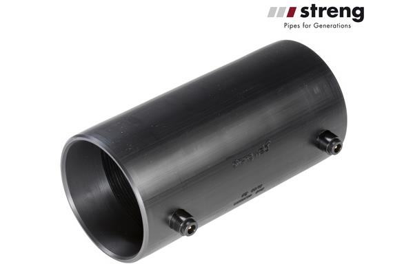 STRENG Elektroschweissmuffen 40V dn 112 mm L 250 mm HDPE KSR - SYM