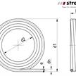 STRENG HDPE Drainagerohre Flex gerollt ungeschlitzt grün Ø 63 x 52 mm innen glatt | Bild 2