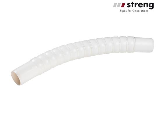 STRENG HDPE Flexbogen 45° dn 163/148 mm R 1500 mm kurz Kabelschutzrohre KSR - SPX