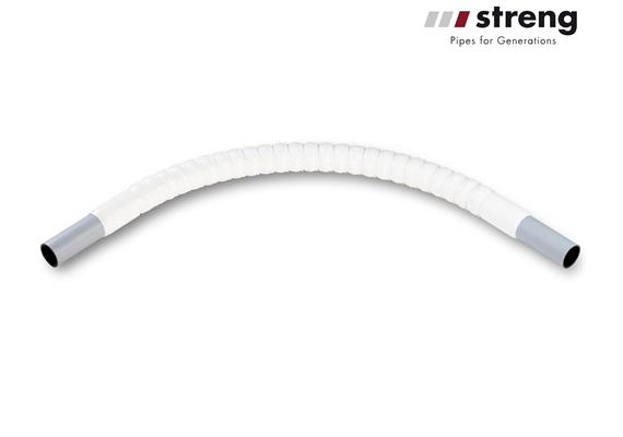 STRENG HDPE Flexbogen 90° K55 dn 63 (K55) mm R 600 mm Kabelschutzrohre KSR