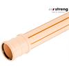 STRENG Kanalrohr gemufft inkl. Dichtung SN8 Ø 200 x 6.9 mm L 6m PP-HM