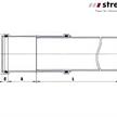 STRENG Kanalrohr gemufft inkl. Dichtung SN8 Ø 200 x 6.9 mm L 6m PP-HM | Bild 2