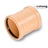 STRENG Kanalrohr Überschiebemuffe Ø 315mm PP-HM SN8 inkl. Dichtung (Steckmuffen)