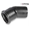 STRENG Kanalrohrbogen HSP PE 45° Ø 110 mm mit Dichtung