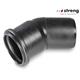 STRENG Kanalrohrbogen HSP PE 45° Ø 125 mm mit Dichtung