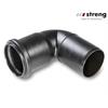 STRENG Kanalrohrbogen HSP PE 88.5° Ø 110 mm mit Dichtung