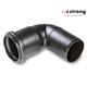 STRENG Kanalrohrbogen HSP PE 88.5° Ø 200 mm mit Dichtung