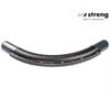 STRENG Längsverschluss-Flexbogen Lang Ø 163/148 L 2920 mm HDPE schwarz - SYM