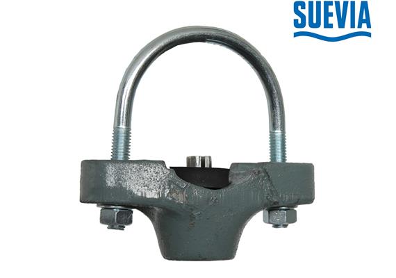 SUEVIA Anbohrschelle Gusseisen für Rohr 5/4 - 2" Abgang 1/2" Ersatzteil zu Mod. 535 - 066