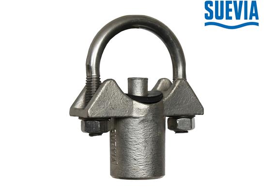 SUEVIA Anbohrschelle INOX für Rohr 3/4 - 1" Abgang 1/2" Ersatzteil zu Mod. 529