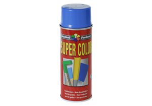 Super-Color Kunstharzspray himmelblau RAL 5015 + Nr 19 à 0.72 VOC Taxe