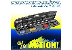 TECHNOCRAFT Drehmomentschlüssel-Set 1/2"