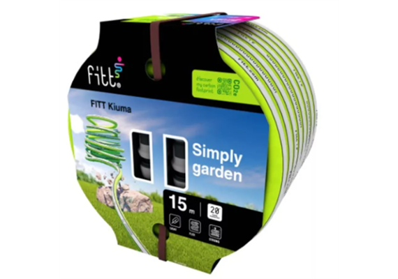 TEGUM FITT KIUMA Lime ID13 mm 30 m Dehnbar, mit Hahnanschluss