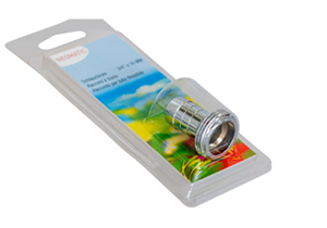 TEGUM Neomatic Kupplungsnippel 3/8 + 1/2 V mit Mischdüse