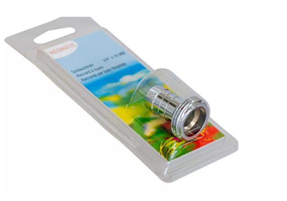 TEGUM Neomatic Kupplungsnippel 3/8 + 1/2 V mit Mischdüse