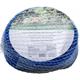 TEGUM Peflex 453 SB 12 x 12 m Vogelschutznetz blau, schützt Obst, Gemüse, Kulturen - 594