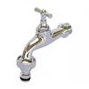 TEGUM Tegufix Auslaufhahn mit Knebelgroff G 1/2" chrom Anschluss/Ausgang G 3/4"