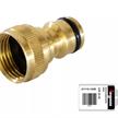 TEGUM Tegufix G Stecknippel 1" mit Innengewinde Messing - 594 | Bild 2