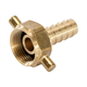 TEGUM Tegufix Schlauchtülle Messing weiblich Typ ES 1" x 16mm mit Dichtung