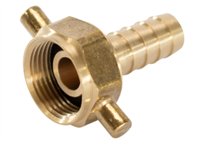 TEGUM Tegufix Schlauchtülle Messing weiblich Typ ES 1" x 16mm mit Dichtung